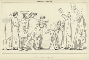 Le sacrifice de Nestor - John Flaxman